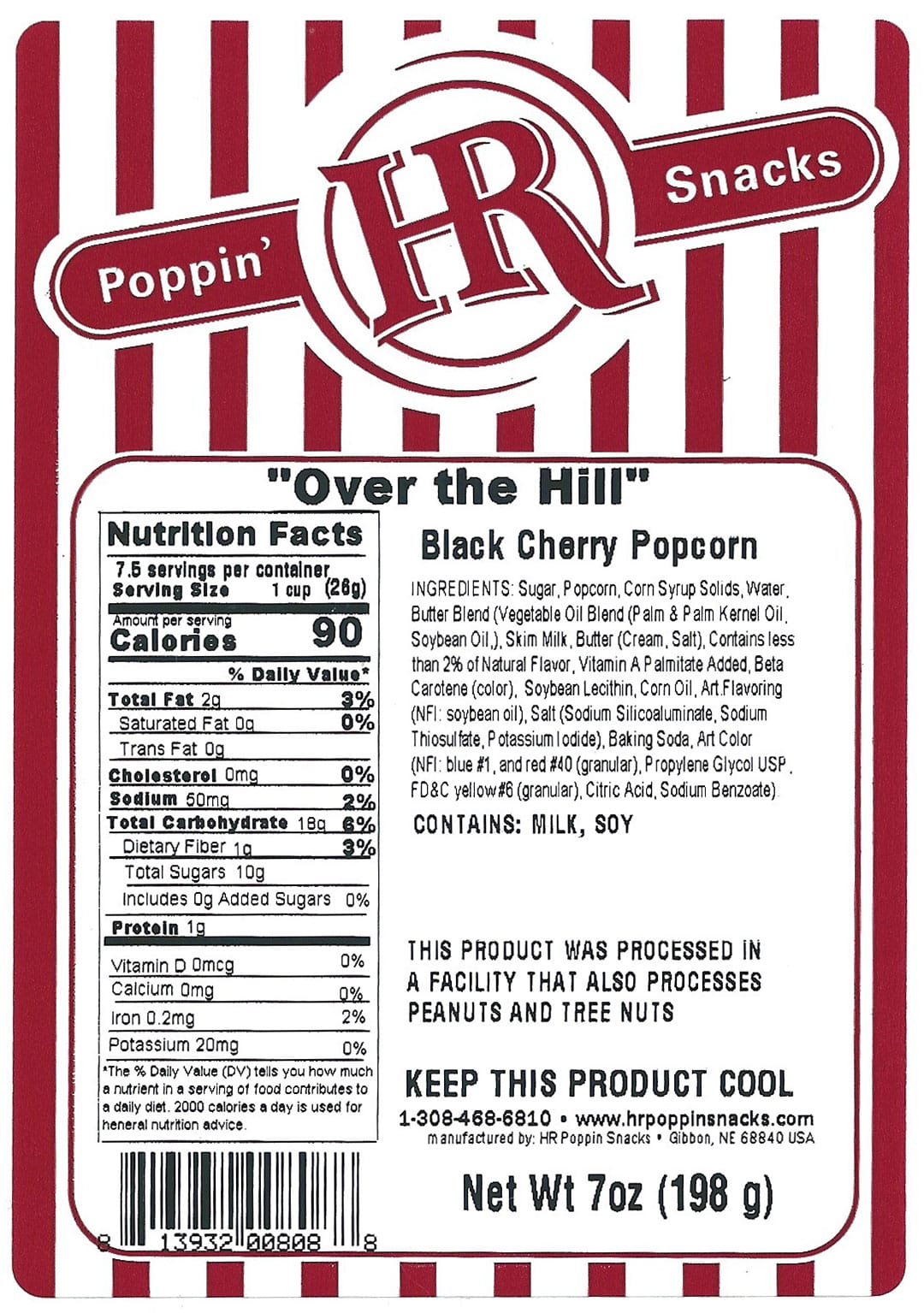 Over the Hill Black Cherry Popcorn - Image 4