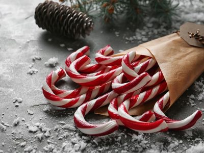 Peppermint Stick Popcorn