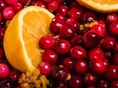 Cranberry Orange Popcorn