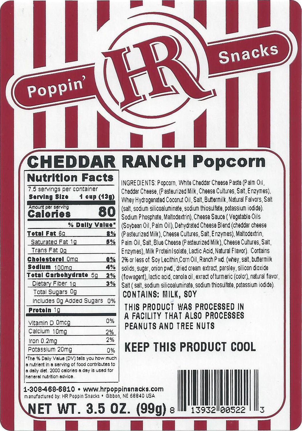 Cheddar Ranch Popcorn - Image 2