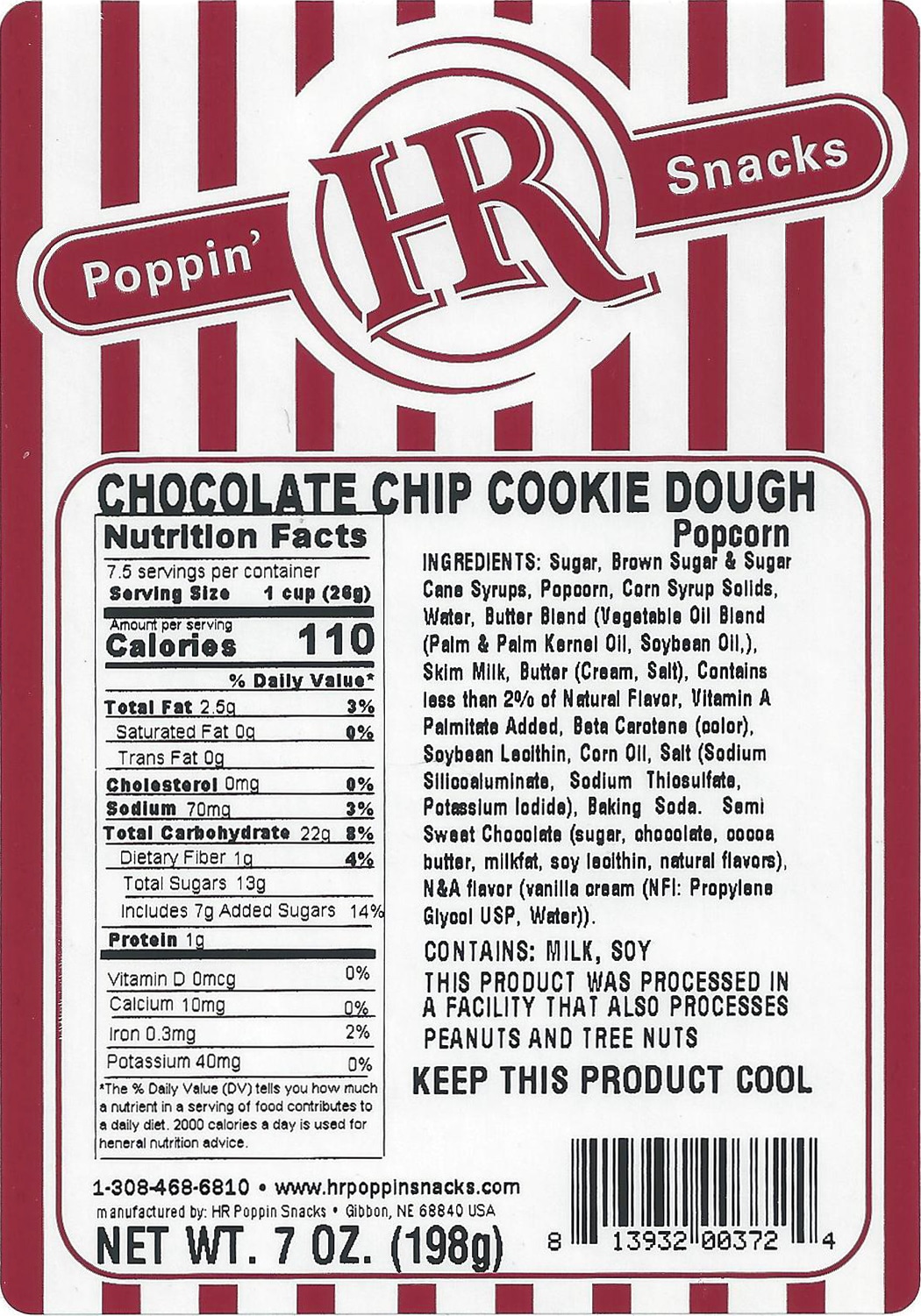 Chocolate Chip Cookie Dough Popcorn - Image 3