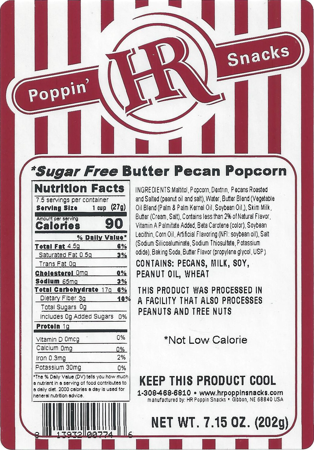 Sugar Free Butter Pecan Popcorn - Image 3